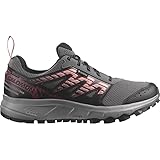 Salomon Wander Gore-Tex Damen Wasserdichte Trailrunningschuhe, Outdoor-bereit, Komfort durch Dämpfung, Sicherer Fußhalt, Plum Kitten, 38 2/3