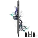 Stylus Pen für iPad 2018-2023 - USB C Schnellladung für Apple iPad Pencil mit Palm Rejection iPad-Stift Kompatibel mit iPad 6/7/8/9/10th, iPad Air 3/4/5th, iPad Mini 5/6th, iPad Pro 11'/12.9'（Schwarz）