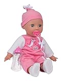 Simba 105140488 - Laura Babysprache, Weichkörperpuppe mit Schlafaugen, in süßem Strampler, 24 Babylaute, 38cm, Babypuppe ab 2 Jahre