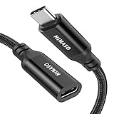 NIMASO USB C Verlängerung Kabel 1M,3.1 Gen 2（10Gbps） USB C-Verlängerungskabel Typ C-Stecker auf Buchse 100W kompatibel mit MacBook Pro,MacBook Air,iPad Pro 2021/2020,Huawei MateBook,Galaxy S20/10