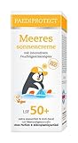 PAEDIPROTECT Meeressonnencreme Kinder Baby LSF 50+ 75 ml, Sonnencreme parfümfrei & wasserfest, Gesicht Körper Lichtschutzfaktor, Schutz vor UVA/UVB-Strahlung, vegan ohne Mikroplastik