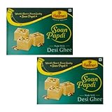 Haldiram's Soan Papdi Spezial, 2er-Pack (je 250g) - Indische Süßigkeit