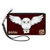 Buckle-Down Damen Standard Reißverschluss Geldbörse Harry Potter Large 20,3 x 12,7 cm