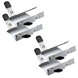 BASI | 2x Paar Rollladenklemmen Rollladensicherung | Einbruchschutz für Fenster-Rollladen | Klemmsicherung Einbruchsicherung für Rolläden | 4 Stück