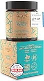 BIO Retinol Creme Hochdosiert + Power Wirkstoffe - Hyaluron, Bakuchiol, Vitamin C,E • Retinal Creme Gesicht von Soena - Feuchtigkeitscreme • Gegen Falten, Akne und vergrößerten Poren