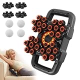 28 Kopf Massagepistole mit 6 Massagemodi und 20 Einstellbaren Geschwindigkeiten, Nackenmassagegerät, Tiefengewebe Massagegerät, Massage Gun Mit Ersatzkopf für Schulter Körper Rücken Entspannung