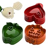 Pastetenformen in Taschenform | Set mit 3 Ausstechformen | Miniatur Zubehör für Backwaren Haus Herbst Party Halloween Camping
