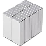 MIN CI 20 Stück Magnete Stark Groß, 30X10X3mm Neodym Magnete Starker Magnete Stark Magneten für Magnettafel Küchenschrank Rechteckige Büro Whiteboard Magnet Magnetplatten