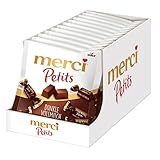 merci Petits Dunkle Vollmilch – 12 x 125g – Kleine Pralinen aus Edel-Vollmilchschokolade