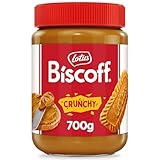 Lotus Biscoff | Süßer Brotaufstrich | Knusprig | Karamellisierter Keksgeschmack | Vegan | Nussfrei | Kein Zusatz von Aromen oder Farbstoffen | PET Glas | 700g