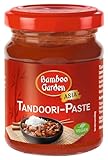 Bamboo Garden - Currypaste Tandoori | Mild-würziger Geschmack für Currygerichte und zum Marinieren von Fleisch | 1 x 125 g