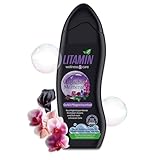 Litamin Schaumbad Magische Momente 750ml – mit Orchideen-Essenz & Duft schwarzer Calla – pflegender Badezusatz für sinnliche Wellness-Auszeiten