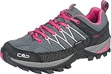 CMP Rigel 3Q54456 Damen Low Trekking Schuhe WP, grau (Grey-Fuxia-Ice 103Q), 41 EU