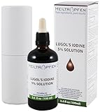 Lugolsche Lösung 5% 100 ml | Inhaltsstoffe in pharmazeutischer Qualität | 15% Lugols liquid Formulierung | 5 Prozent elementares Jod und 10% Kaliumjodid | Jod Lösung | Heiltropfen®