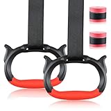 Turnringe Ringe Training Gymnastikringe für Kinder und Erwachsene Fitness Ringe Schaukel Kinder Calisthenics Ringe mit 95 cm Verstellbare Nylonbänder 300 kg Lastkapazität