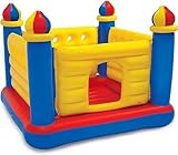 Intex 48259NP Jump-O-Lene Castle Bouncer - Aufblasbare Hüpfburg - 175 x 175 x 135 cm, Rot/Blau/Gelb