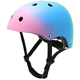 Kinder Fahrradhelm, Kinder Helm für Mädchen Jungen, Multi-Sport Schutz für Radfahren Skateboard Roller Skaten