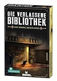 moses. Verlag GmbH 90351 Die verlassene Bibliothek | Escape Spiel in der Schachtel | Spielmaterial wieder verwendbar | Ab 12 Jahren | Für 1-4 Spieler, White