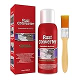 Generisch Rostumwandler für Metall – Rostentferner und -konverter | Grundierung für angerostete Flächen | Rostbehandlung, Sanierung Uņd Renovierung, hitzebeständig, Fahrzeugpflege, Industrie und Flug
