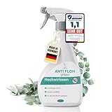 Animal Vita® Flohspray für Wohnung und Möbel [TESTURTEIL SEHR GUT] gegen Flöhe bei Hunden und Katzen - Alternative zu Fogger gegen Flöhe - Flohmittel für Wohnung, hochwirksam & laborgeprüft