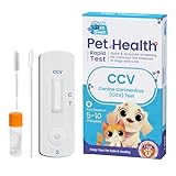 Accufast Gesundheitstestkit für Haustiere – (CCV) Test auf Canines Coronavirus – 9 Krankheitstests für Hunde und Katzen | Schnelle, genaue Erkennung häufiger Haustierkrankheiten