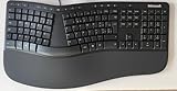 Microsoft Ergonomische Tastatur, Handballenauflage, USB, Schweizer QWERTZ Model-Nr.: LXN-0007