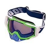 Carolilly Motorradbrille Retro Brille Motorrad Winddichte Brille Fahrradbrille Herren Motocross Brille Schwarz Skibrille Herren (F, Einheitsgröße)