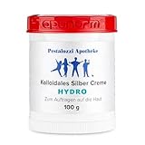 Kolloidales Silber Creme Hydro (100g) aus Apotheken-Herstellung - weniger Fettanteil, leichter aufzutragen - Silbercreme hydro Pestalozzi-Apotheke