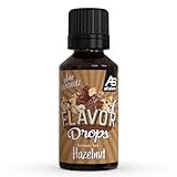 ALL STARS Flavor Drops zuckerfrei & kalorienfrei Hazelnut 30ml - Vegane Aromatropfen zum Süßen von Speisen & Getränken, Ohne künstliche Zusatzstoffe
