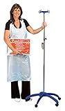 Mediware H7 0401 Einmal Schürzen, 125cm lang, Weiß (100-er Pack)