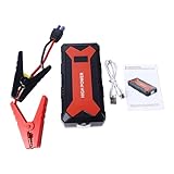 Auto-Starthilfe, Tragbar, 30000 MAh, Flammhemmend, Auto-Batterie-Booster, Power Pack, Autobatterie, Starthilfe, Jump-Box, 12 V, Tragbarer Akku, Batterie-Booster für Fahrzeuge