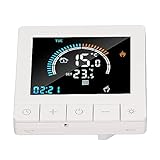 Smarter Thermostat, Farbdisplay-Thermostat, Programmierbar, AC90V-240V, für Büro (W-LAN)