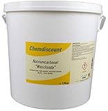 Chemdiscount 10kg Soda (Waschsoda Natriumcarbonat Na2CO3 calcinierte Soda) Granulat im Eimer