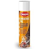 OWATROL® Rostschutz Spray 300ml - Für Metalle, Kunststoff, Glas, Holz, Farben & Lacke - Grundierung Spray Autolack - Rostumwandler Spray Auto - Korrosionsschutz Haftgrund Spray - Anti Rost Spray