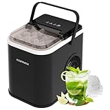 Eiswürfelmaschine, 120W Eiswürfelbereiter Klein, 8...