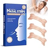 COCOMAX 120 Stück Nasenpflaster Schnarchen Anti Schnarch Nasenpflaster Besser Atmen,Atmungsaktiv und Bequem,Besser Schlafen Gegen Schnarchen für Nasenverstopfung,Schlaf,Bewegung(66 x 19 mm)