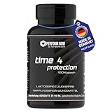 time 4 protection - mit Vitamin A, C, D, Zink, Glutamin, Schwarzem Knoblauch, Astragalus, Kurkuma Extrakt uvm. - 120 Kapseln - hochdosiert - deutsche Qualitätsherstellung | PERFORM NOW by fair&pure®