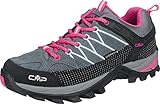 CMP Damen Rigel Low Wmn Schoenen Wp Trekking Wanderhalbschuhe, Grau Grey Fuxia Ice 103q, 40 EU