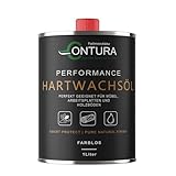 Contura Performance Hartwachsöl Farblos Natur Holz-Öl Parkett Treppen Möbel Pflegeöl (1 Liter)