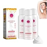 Belle Body Haarentfernung Schaum - Bienenwachs Haarentfernungsspray - Haarentfernungsschaum - Honig Mousse Enthaarungsschaum für Beine, Arme und Achseln 100ml (3)