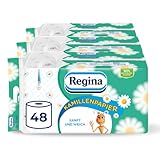 Regina Kamillenpapier Toilettenpapier, 3-lagig, 3er Pack (3...