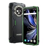 Blackview BV9300 PRO Outdoor Handy ohne Vertrag (100LM Taschenlampe), 16GB+256GB, 15080mAh Akku, 6.7'' 120Hz 2.3K Display, 64MP Kamera, IP68 Android 13 Wasserdichtes Smartphone, GPS NFC Grün