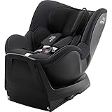 BRITAX RÖMER Reboarder DUALFIX PLUS, inklusive Neugeboreneneinsatz und ISOFIX, für Kinder von 40-105 cm (i-Size), Geburt - 4 Jahre, Midnight Grey