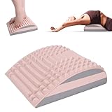 Jostift Nacken und Rückenstrecker 2 In 1, Rückenmassagegerät und Nackenstrecker, Neck & Back Stretcher for Pain Relief, Lendenkissen Orthopädisch zur Linderung von Rückenschmerzen Nackenschmerzen