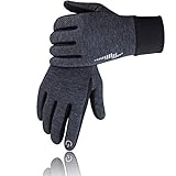 SIMARI Winter Thermo-Handschuhe Herren Damen Touchscreen Anti-Rutsch Winddicht Handschuhe Kaltes Wetter Handschuhe zum Autofahren Radfahren Skifahren Arbeiten Outdoor SMRG102