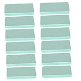 Homoyoyo 12 Stück Teiliges Nagelpolier Langlebigem Material Feine Struktur Kompakt und Tragbar Geeignet für Maniküre und Pediküre Natürlicher und Künstlicher Nägel Einfache Anwendung für