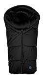 Altabebe AL2006-03 Winterfußsack Active Collection für Babyschale und Car Seat, Gruppe 0 Plus, schwarz
