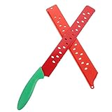 Milisten Erweitertes Wassermelonenmesser Konditormesser Brotschneider Für Zu Hause Gezahnter Brotschneider Brotmesser Für Die Küche Brotschneiden Lange Würfelmaschine Käse Rostfreier Stahl
