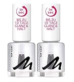 Manhattan Last und Shine Top Coat, Nr. 001 Clear, 2er Pack...