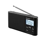 Sony XDR-S41D Portable DAB/DAB+ Wireless Radio with LCD Display - Black